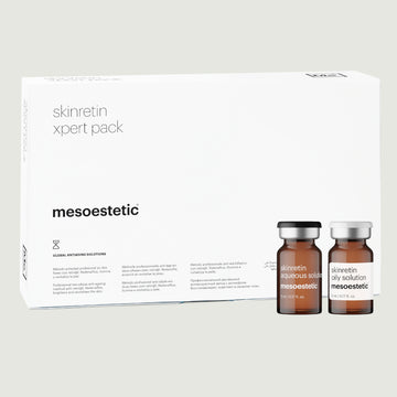 Mesoestetic Skinretin Xpert Pack professional skin treatment with aqueous and oily solutions